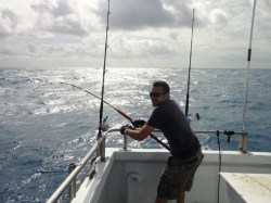 Ricky on a bendo shot