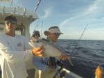 BNZ with a small Amber Jack on Vertical Jig