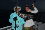Garriga with a nice Black Fin Tuna on Vertical Jig