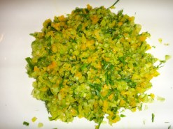 Vegies Finely  Choped