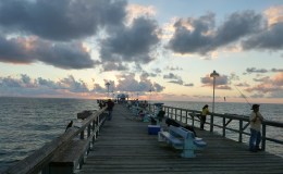Bait Fishing at Anglins Pier&nbsp;10-6-13