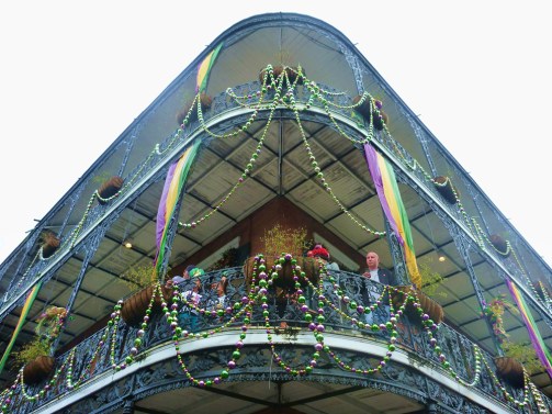 balconies in New Orleans